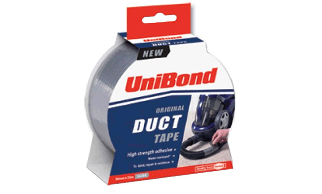 Unibond 50mm Silver Duct Tape 25m