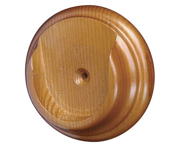 Museum 55mm Wood Recess Bracket Antique Pine