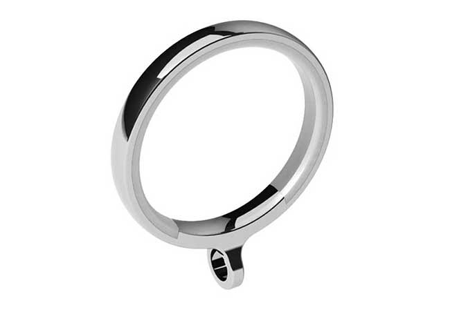 Swish 28mm Design Studio Luxury Rings (pack of 4) Chrome