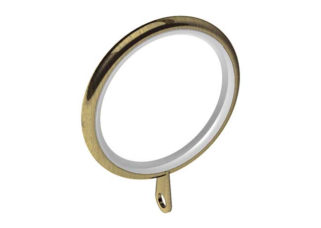 Swish Elements 28mm Rings (pack of 4) Antique Brass