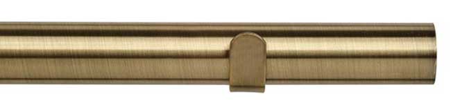 Speedy 28mm Poles Apart 400cm Eyelet Pole Antique Brass