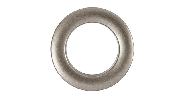 Aura 36mm Eyelet Curtain Rings Satin Steel single