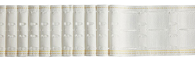 Masterpleat 76mm (3") White Pencil Pleat Tape Box 50mt