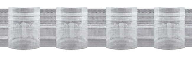 Premium Creativepleat 80mm Translucent Wave Tape Box 50mt