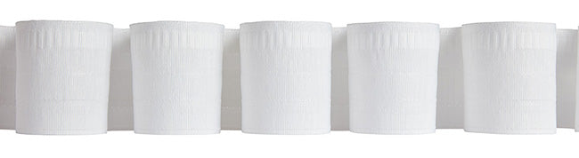 Curvapleat 75mm (3") White Wave Tape 50m