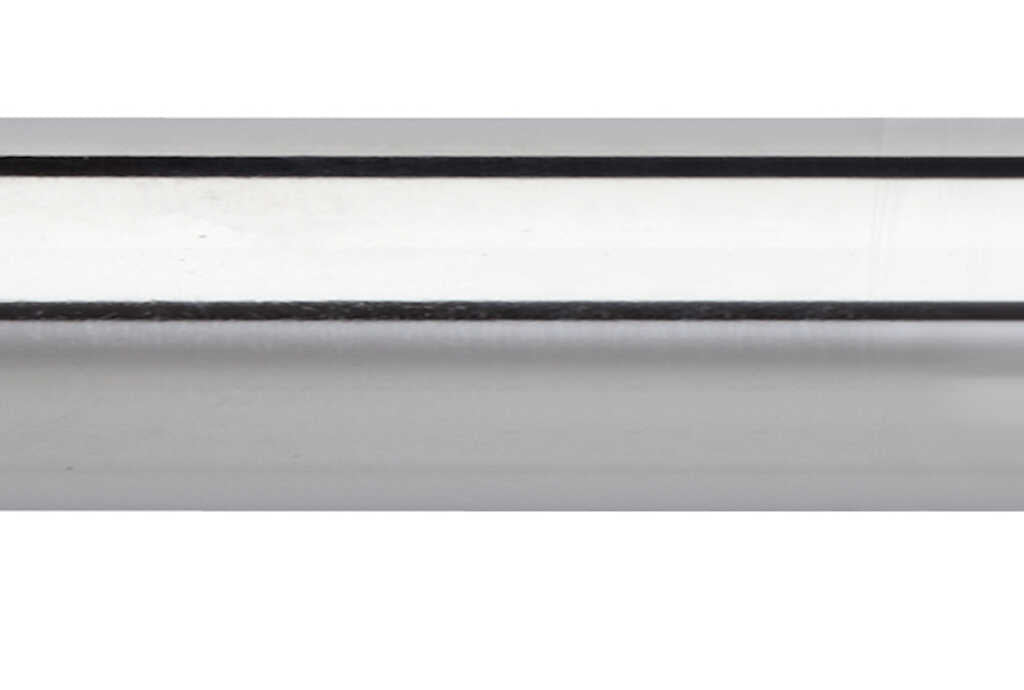 28mm Neo Curtain Pole 240cm Chrome