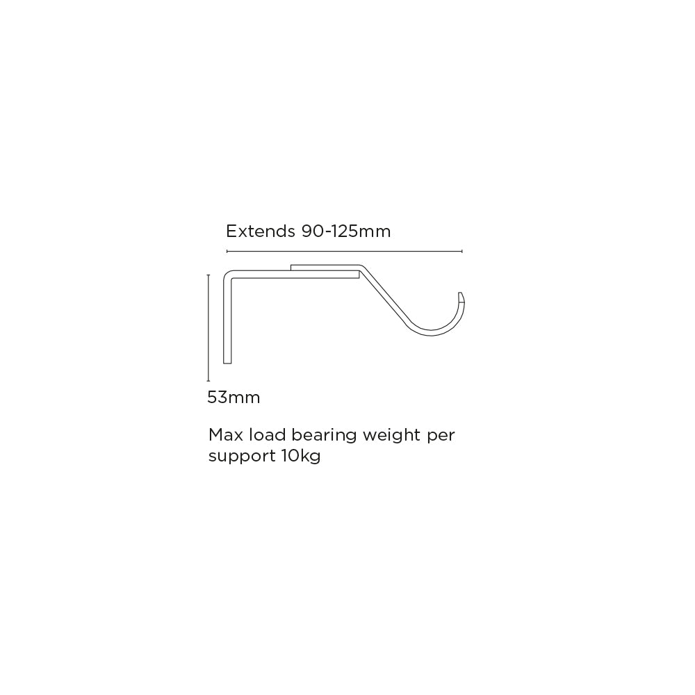 Speedy 35mm Adjustable Passing Bracket - Chrome