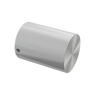 Speedy 28mm Poles Apart Olivia Finials - Pair - Satin Silver