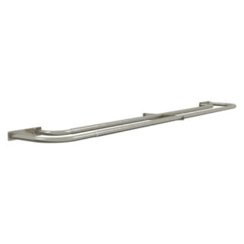 Speedy 19-22/16-19mm 210-360cm Double Room Darkening Pole set Satin Silver
