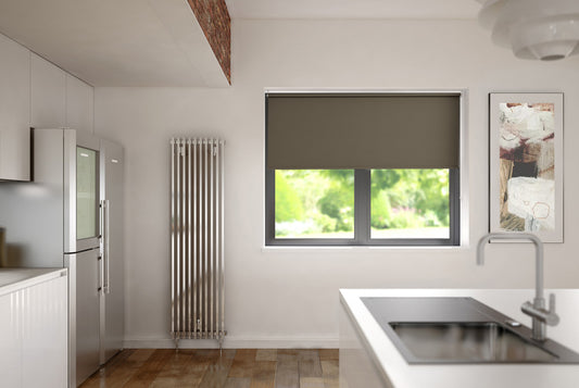 Speedy Blackout Roller Blind 180cm W x 175cm D Chocolate