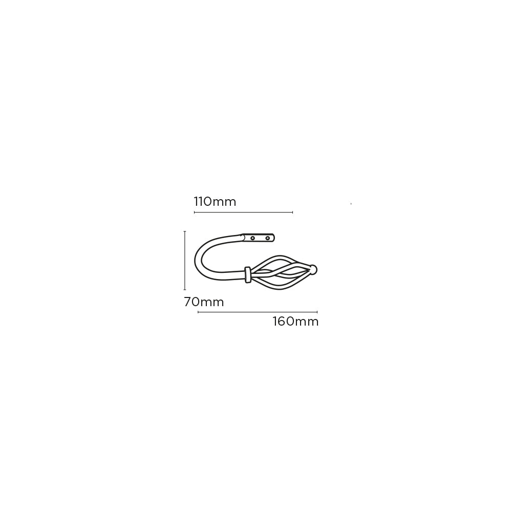 Speedy Crown Holdback Silver - pack of 2