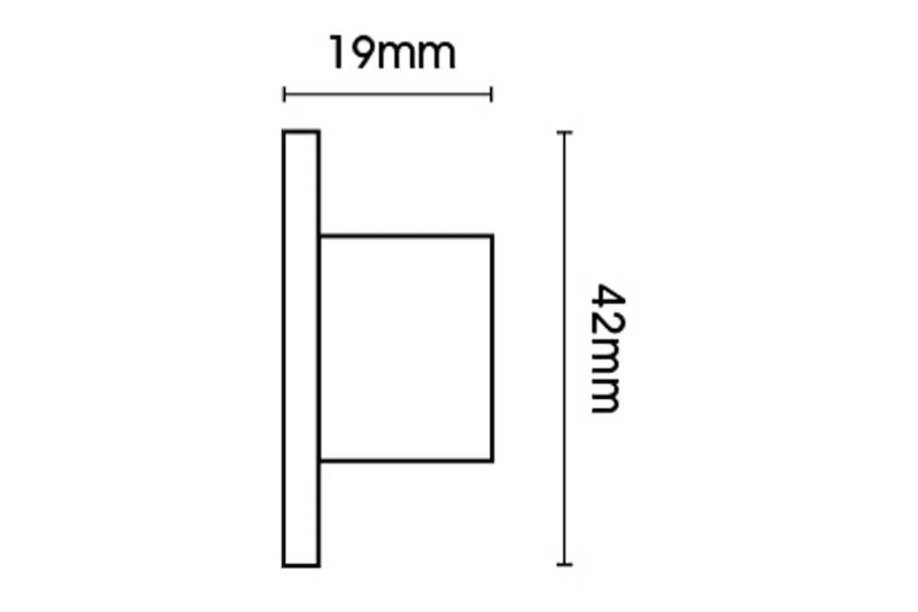 Artisan 12mm Classic Wrought Iron Recess Bracket