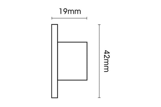 Artisan 16mm Classic Wrought Iron Recess Bracket