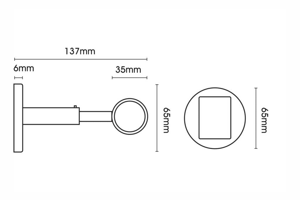 28mm Neo French Pole Matt Black 400cm