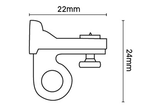 Integra Discreet Endstops Pack of 2