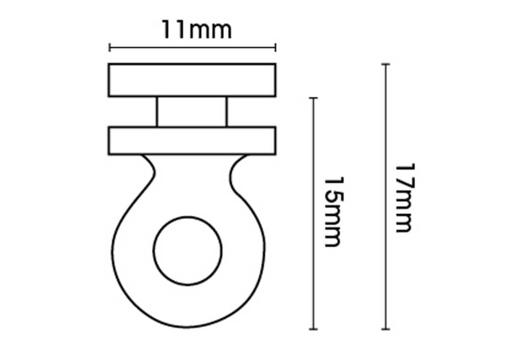Integra Discreet Gliders Pack of 10