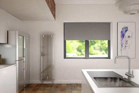 Speedy Blackout Roller Blind 180cm W x 175cm D Slate