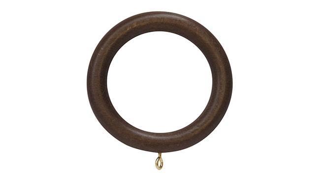 Woodline Wood Rings Dark Oak Pack of 4 for 50mm pole