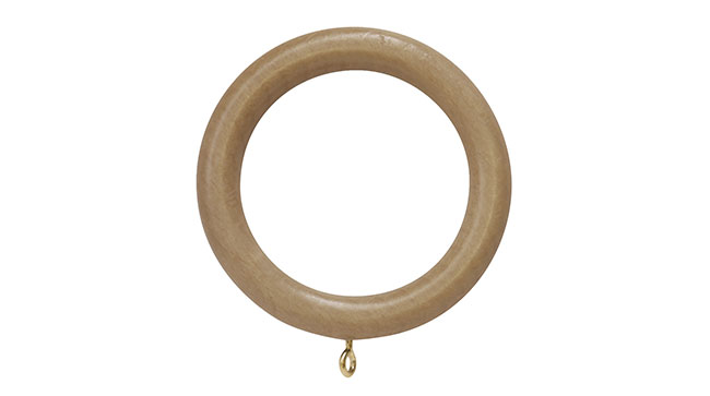 Woodline Wood Rings Light Oak Pack of 4 for 50mm pole