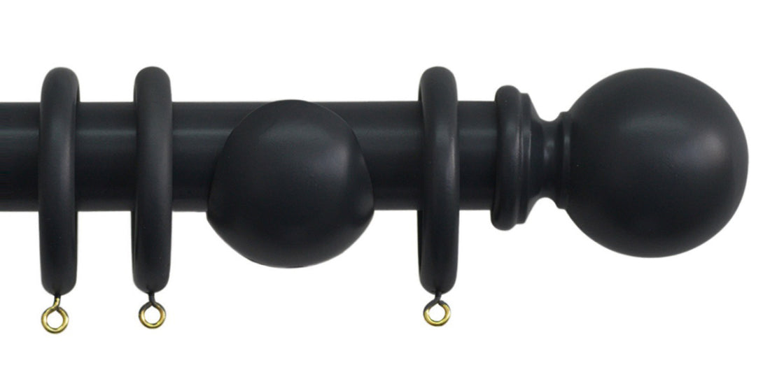 Shore 35mm Ball Pole Set 300cm - Black