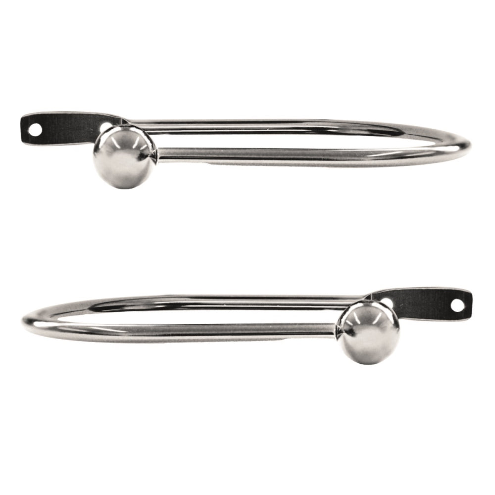 Jones Ball Hold Back Chrome - Pair