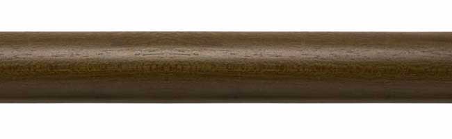 55mm Modern Country 360cm Pole Dark Oak (2 pieces)