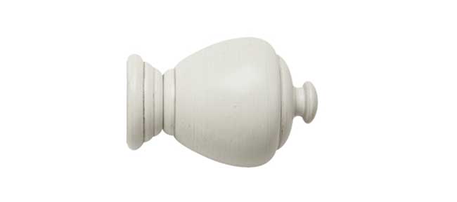 45mm Modern Country Sugar Pot Finial Brushed Ivory
