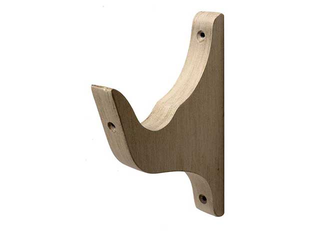 45mm Modern Country Architrave Bracket Brushed Ivory