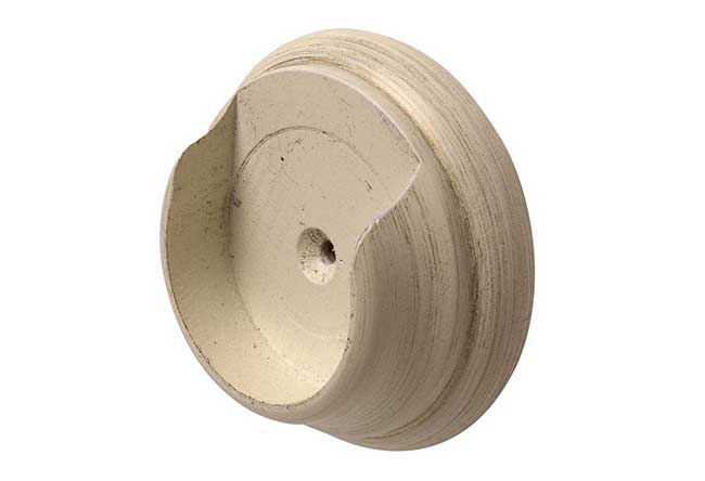 55mm Modern Country Recess Bracket Brushed Ivory