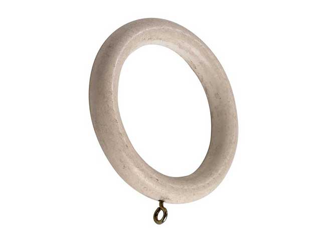 45mm Modern Country Rings Pack of 6 Brushed Ivory