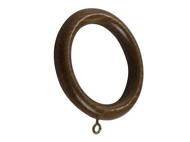 45mm Modern Country Rings Pack of 6 Dark Oak