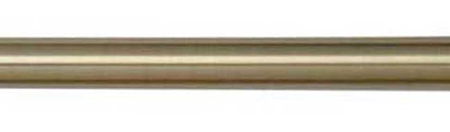 19mm Neo Curtain Pole 240cm Spun Brass