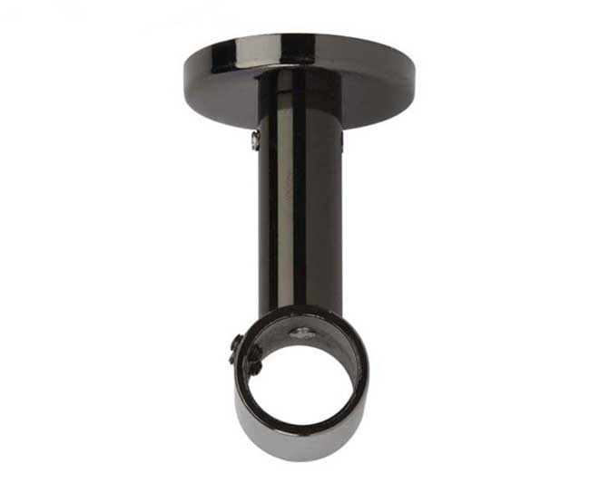 19mm Neo Black Nickel Ceiling Fix Bracket