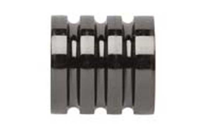 19mm Neo Black Nickel Stud Finials (pair)