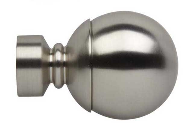 28mm Neo Stainless Steel Ball Finials (pair)