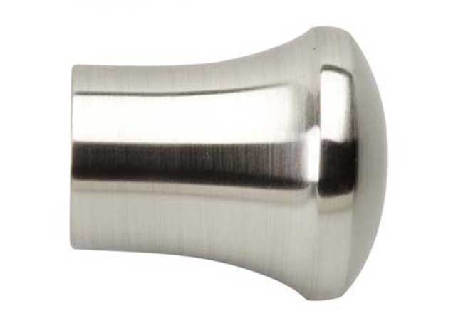 28mm Neo Stainless Steel Trumpet Finials (pair)