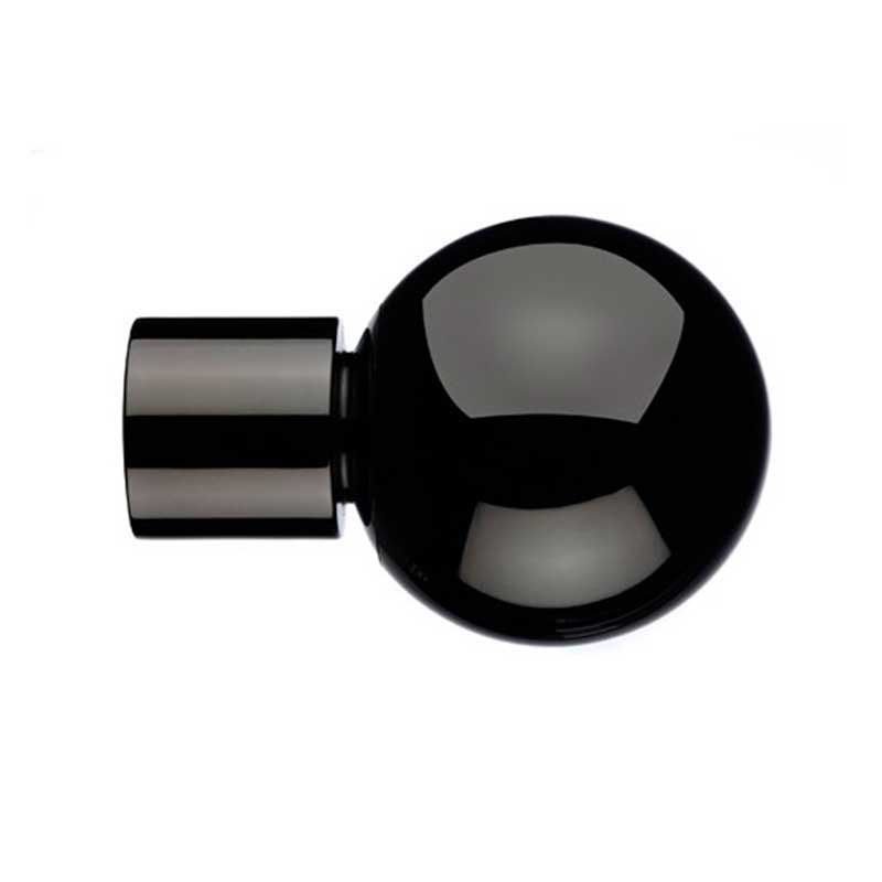 Integra 28mm Inspired Lustra Sphera Finial (single) Black Ni