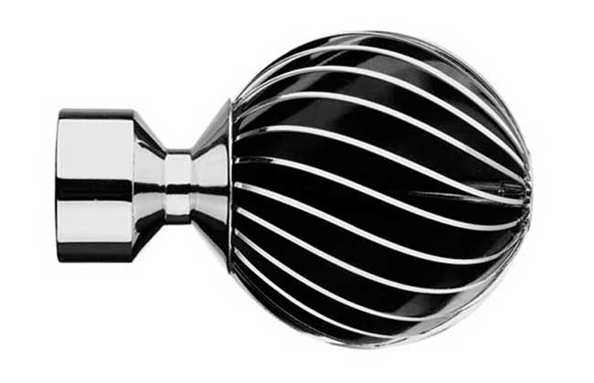 Integra 28mm Inspired Lustra Zara Finial (single) Chrome