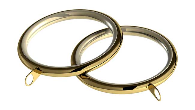 Disc Speedy 28mm Standard Rings Bright Brass