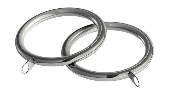 Speedy 35mm Lined Standard Ring Chrome Pack of 10