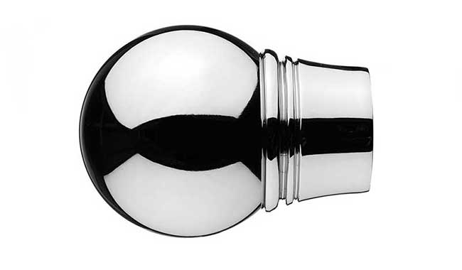 Integra 35mm Inspired Allure Scepta Finial (single) Chrome