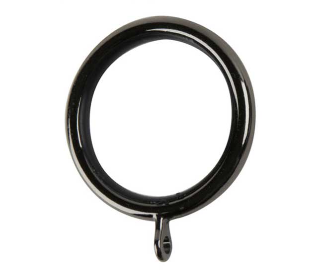 35mm Galleria Metals Black Nickel Rings Pack of 6