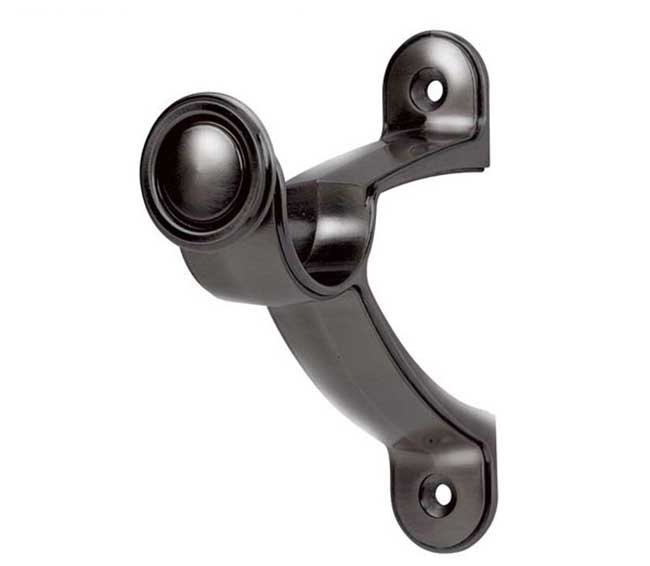 35mm Galleria Metals Black Nickel End Bracket