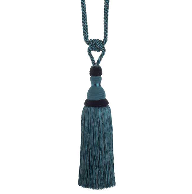 Swish Moulin Tassel Tieback Teal