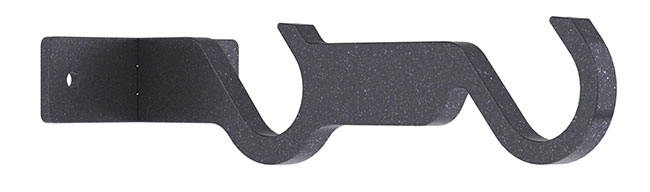 25mm Arc Gunmetal Double Mid Bracket - single