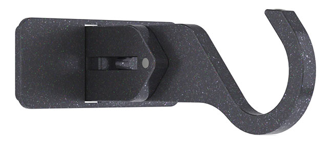 25mm Arc Gunmetal Extendable Mid/Ceiling Bracket - single