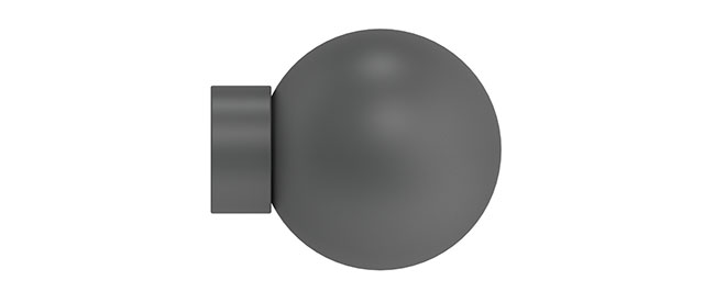 25mm Arc Lead Ball Finial - single