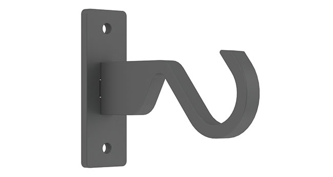 25mm Arc Lead Side Bracket - single