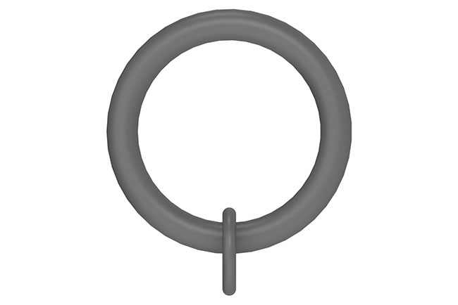 25mm Arc Lead Rings - pack of 4