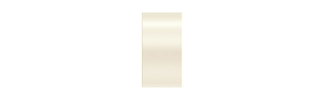 25mm Arc Linen Stud Finial - single